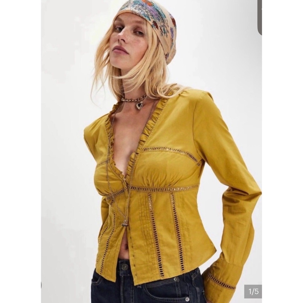 NWT Free People Frankie Long Sleeve Too